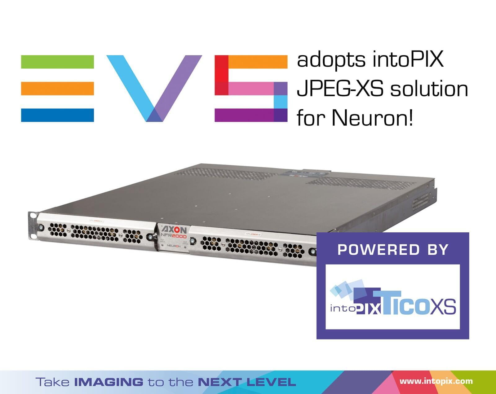 Evs Media Infrastructure Adopted Intopix Jpeg Xs Solution For Neuron 7