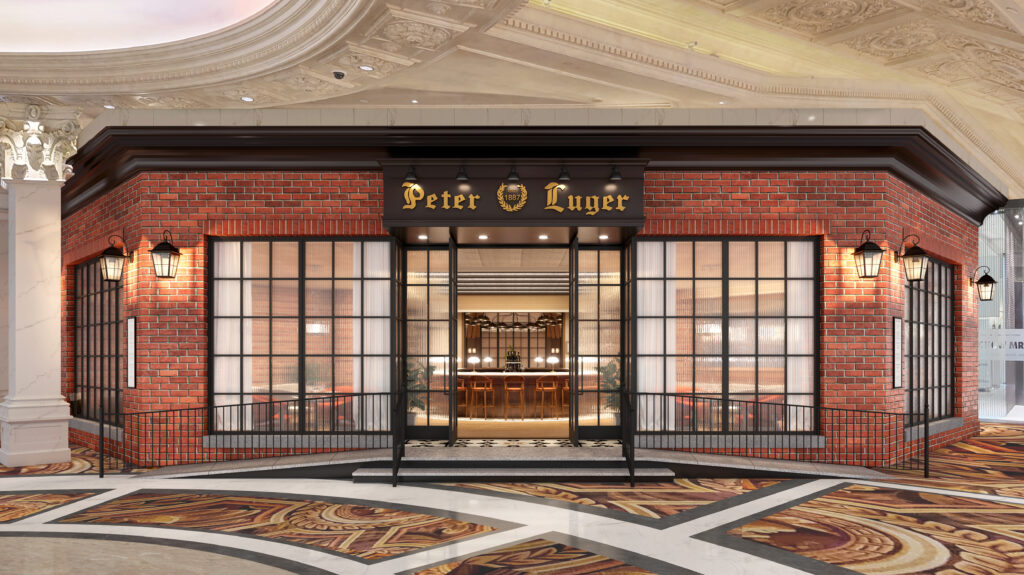 Peter Luger Steak House At Caesars Palace Rendering 01 Entry Credit Jeffrey Beers International