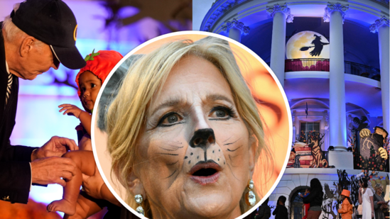 First Lady Jill Biden “Spooky Story Time” For Halloween 2023