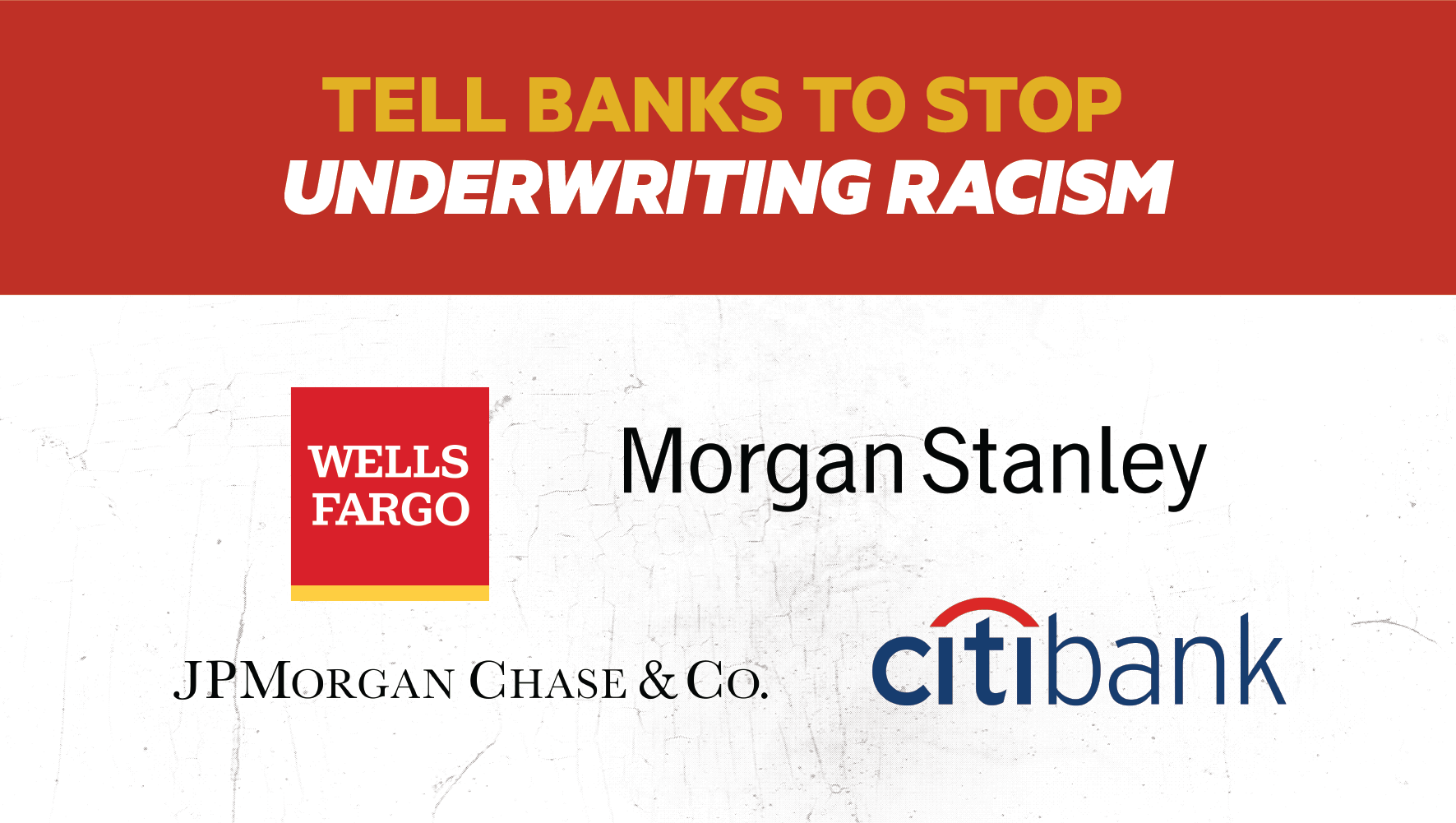 Stop racism in lending
