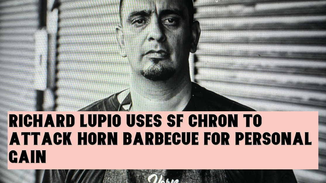 Richard Lupio And The Real Horn Barbecue Oakland Story