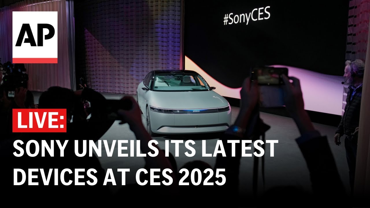 CES 2025 LIVE: Sony unveils its latest devices in Las Vegas