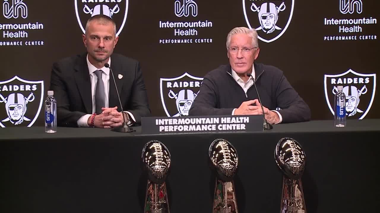 [FULL PRESSER] John Spytek and Pete Carroll outline plans for the future of the Las Vegas Raiders