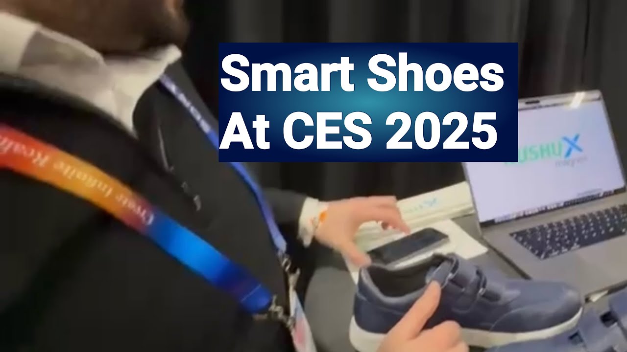 Magnes smart shoes at CES unveiled – part of swisstech at CES 2025 Las Vegas