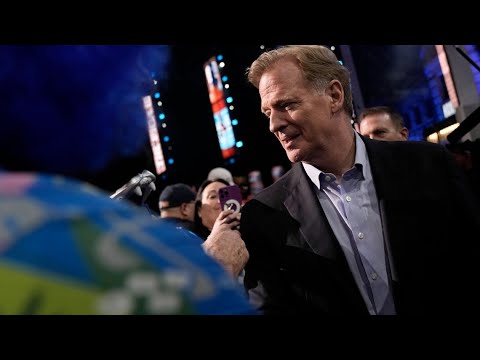 NFL Commissioner Roger Goodell Super Bowl press conference