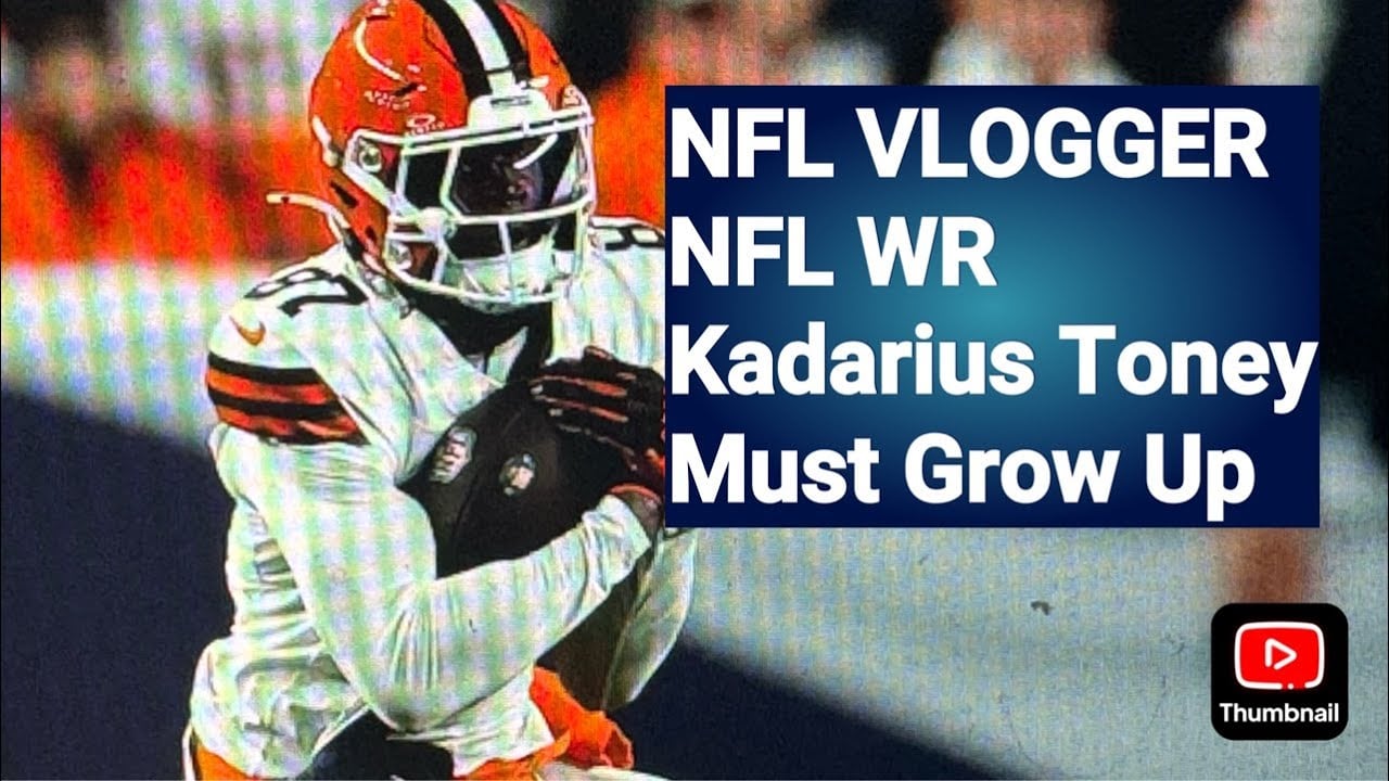 NFL VLOGGER Zennie Abraham Says KC Chiefs NFL WR Kadarius Toney Must Grow Up Because He’s In Trouble