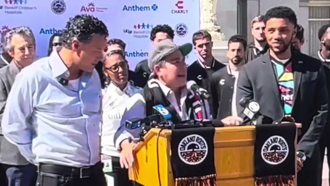 Oakland Vlogger Zennie Abraham Congratulates Oakland Roots At Coliseum Stadium, Wants Sports Plan