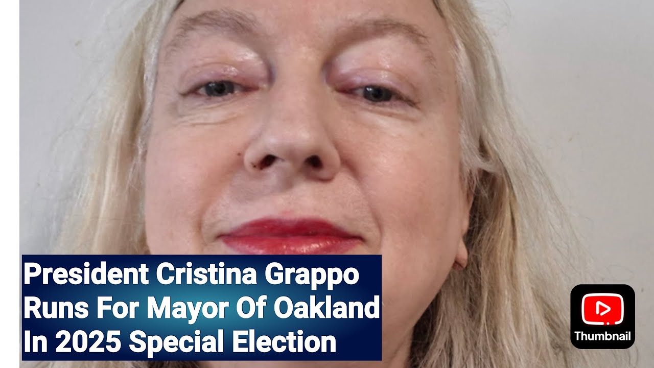 President Cristina Grappo Interview With 2025 Oakland Special Election ...