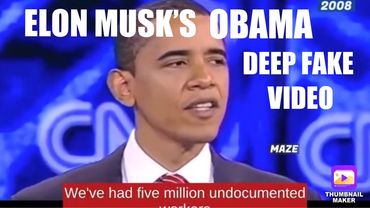 Elon Musk Should Apologize For President Obama Deepfake Video From 2008 Hillary Clinton Debate