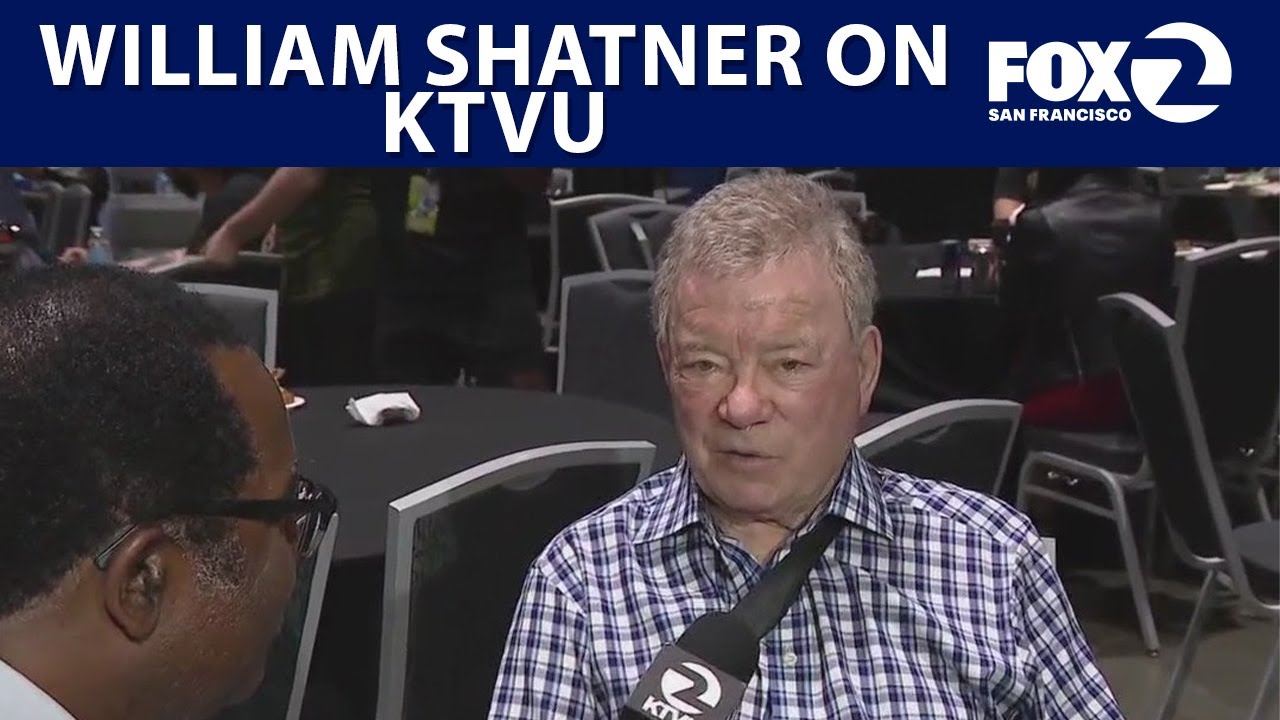 William Shatner on KTVU from GalaxyCon San Jose | KTVU
